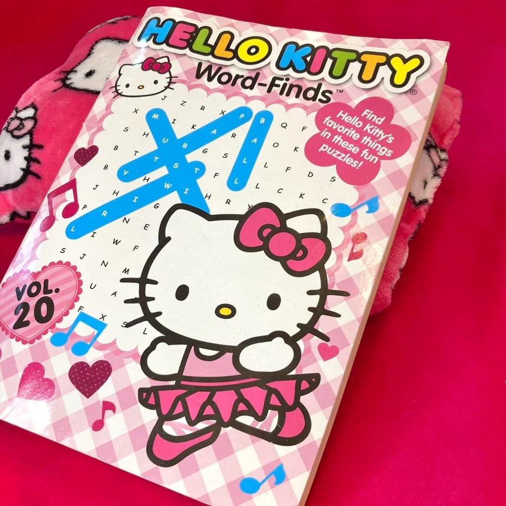 Sanrio Hello Kitty Word-Finds Crossword Puzzle Vol. 20